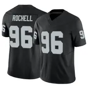 Men's Black Limited Isaac Rochell Las Vegas Vapor F.U.S.E. Jersey