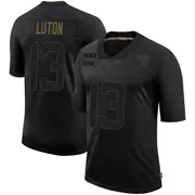 Men's Black Limited Jake Luton Las Vegas 2020 Salute To Service Jersey