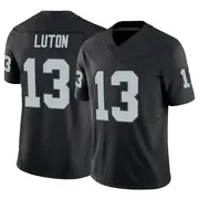 Men's Black Limited Jake Luton Las Vegas Vapor F.U.S.E. Jersey