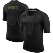 Men's Black Limited Jakorian Bennett Las Vegas 2020 Salute To Service Jersey