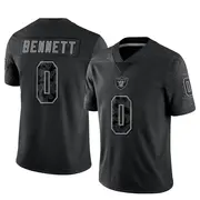 Men's Black Limited Jakorian Bennett Las Vegas Reflective Jersey