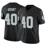 Men's Black Limited Jaydon Grant Las Vegas Vapor F.U.S.E. Jersey