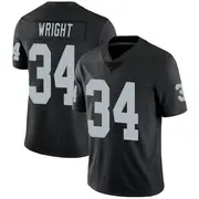 Men's Black Limited K.J. Wright Las Vegas Team Color Vapor Untouchable Jersey