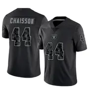 Men's Black Limited K'Lavon Chaisson Las Vegas Reflective Jersey