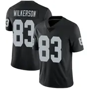 Men's Black Limited Kristian Wilkerson Las Vegas Team Color Vapor Untouchable Jersey