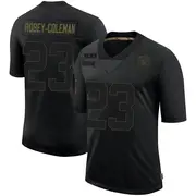 Men's Black Limited Nickell Robey-Coleman Las Vegas 2020 Salute To Service Jersey