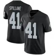 Men's Black Limited Robert Spillane Las Vegas Team Color Vapor Untouchable Jersey