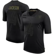 Men's Black Limited Shedrick Jackson Las Vegas 2020 Salute To Service Jersey