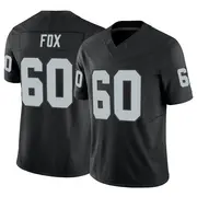 Men's Black Limited Tomari Fox Las Vegas Vapor F.U.S.E. Jersey