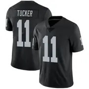 Men's Black Limited Tre Tucker Las Vegas Team Color Vapor Untouchable Jersey