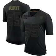 Men's Black Limited Vontaze Burfict Las Vegas 2020 Salute To Service Jersey