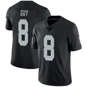 Men's Black Limited Wilson Ray Guy Las Vegas Team Color Vapor Untouchable Jersey