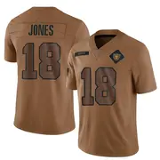 Men's Brown Limited Jack Jones Las Vegas 2023 Salute To Service Jersey