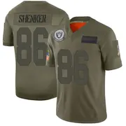 Men's Camo Limited John Samuel Shenker Las Vegas 2019 Salute to Service Jersey