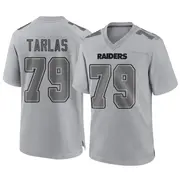 Men's Gray Game George Tarlas Las Vegas Atmosphere Fashion Jersey