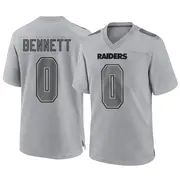 Men's Gray Game Jakorian Bennett Las Vegas Atmosphere Fashion Jersey