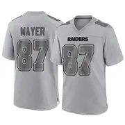 Men's Gray Game Michael Mayer Las Vegas Atmosphere Fashion Jersey