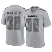 Men's Gray Game Tyreik McAllister Las Vegas Atmosphere Fashion Jersey