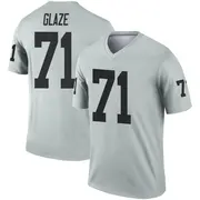 Men's Legend DJ Glaze Las Vegas Inverted Silver Jersey