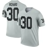 Men's Legend Jalen Richard Las Vegas Inverted Silver Jersey