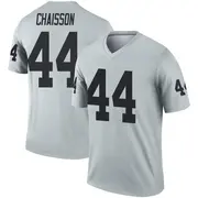 Men's Legend K'Lavon Chaisson Las Vegas Inverted Silver Jersey