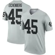 Men's Legend Tommy Eichenberg Las Vegas Inverted Silver Jersey