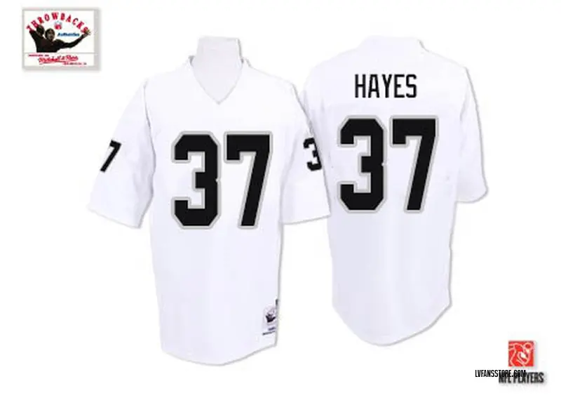 Men's White Authentic Lester Hayes Las Vegas Throwback Jersey