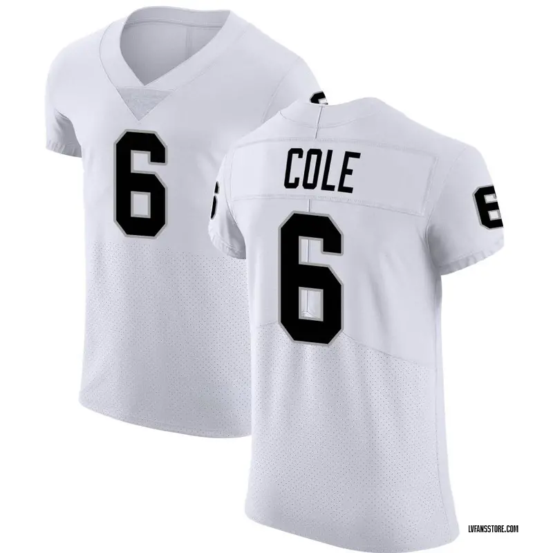 Men's White Elite AJ Cole Las Vegas Vapor Untouchable Jersey