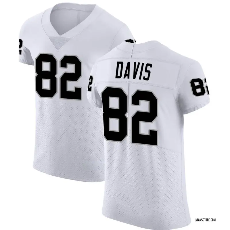 Men's White Elite Al Davis Las Vegas Vapor Untouchable Jersey