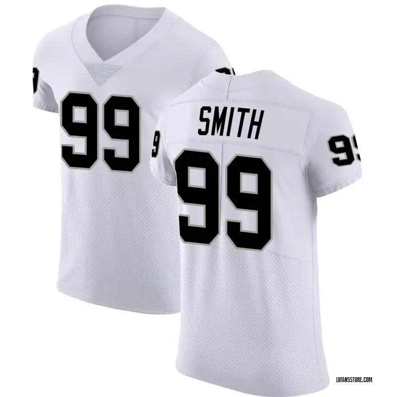 Men's White Elite Aldon Smith Las Vegas Vapor Untouchable Jersey