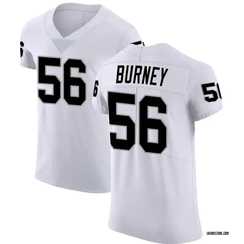 Men's White Elite Amari Burney Las Vegas Vapor Untouchable Jersey