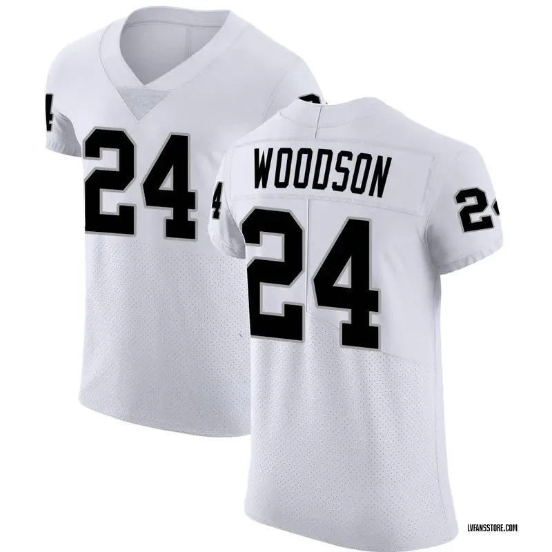 Men's White Elite Charles Woodson Las Vegas Vapor Untouchable Jersey