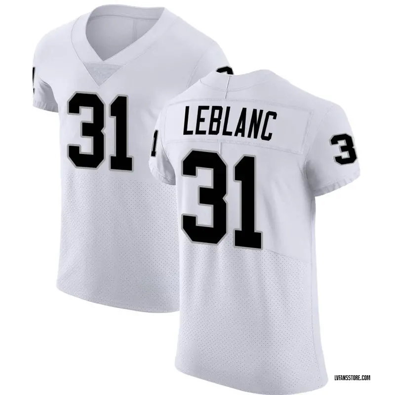 Men's White Elite Cre'Von LeBlanc Las Vegas Vapor Untouchable Jersey