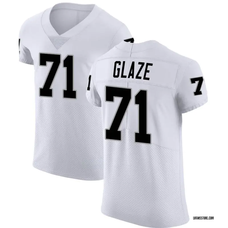 Men's White Elite DJ Glaze Las Vegas Vapor Untouchable Jersey