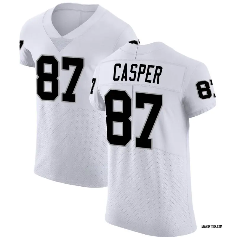 Men's White Elite Dave Casper Las Vegas Vapor Untouchable Jersey