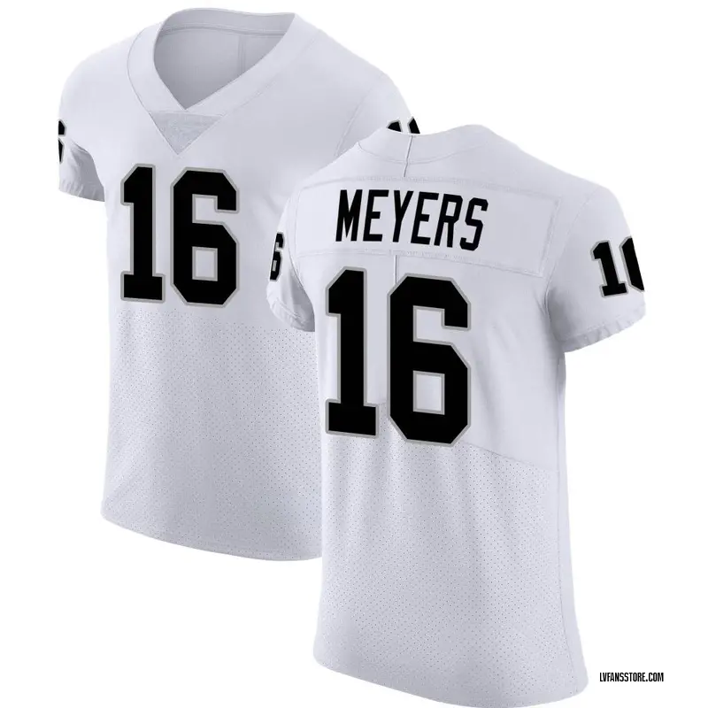 Men's White Elite Jakobi Meyers Las Vegas Vapor Untouchable Jersey