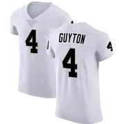 Men's White Elite Jalen Guyton Las Vegas Vapor Untouchable Jersey