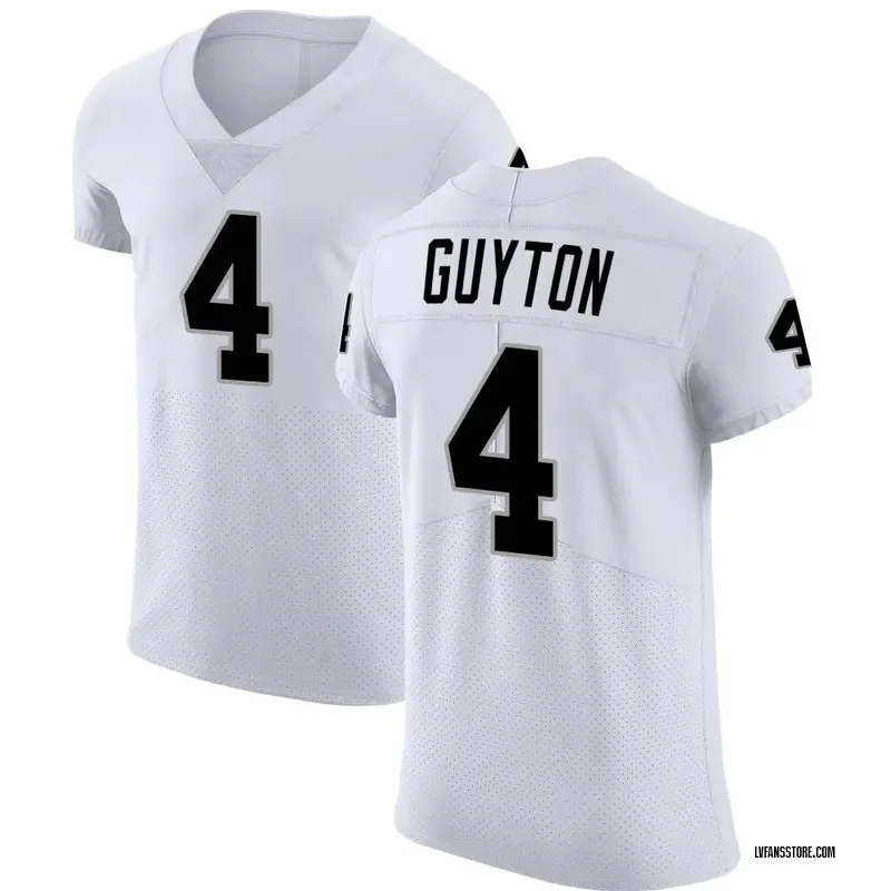 Men's White Elite Jalen Guyton Las Vegas Vapor Untouchable Jersey