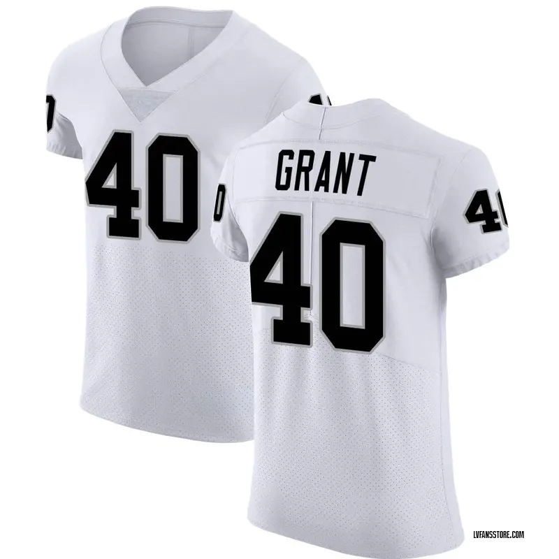 Men's White Elite Jaydon Grant Las Vegas Vapor Untouchable Jersey