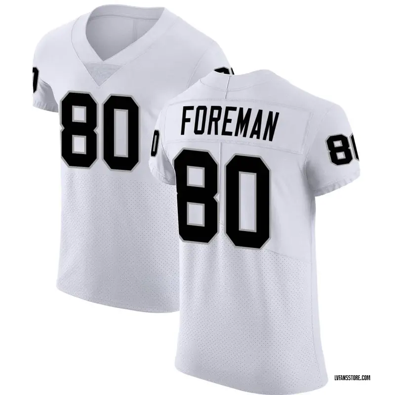 Men's White Elite Jeff Foreman Las Vegas Vapor Untouchable Jersey