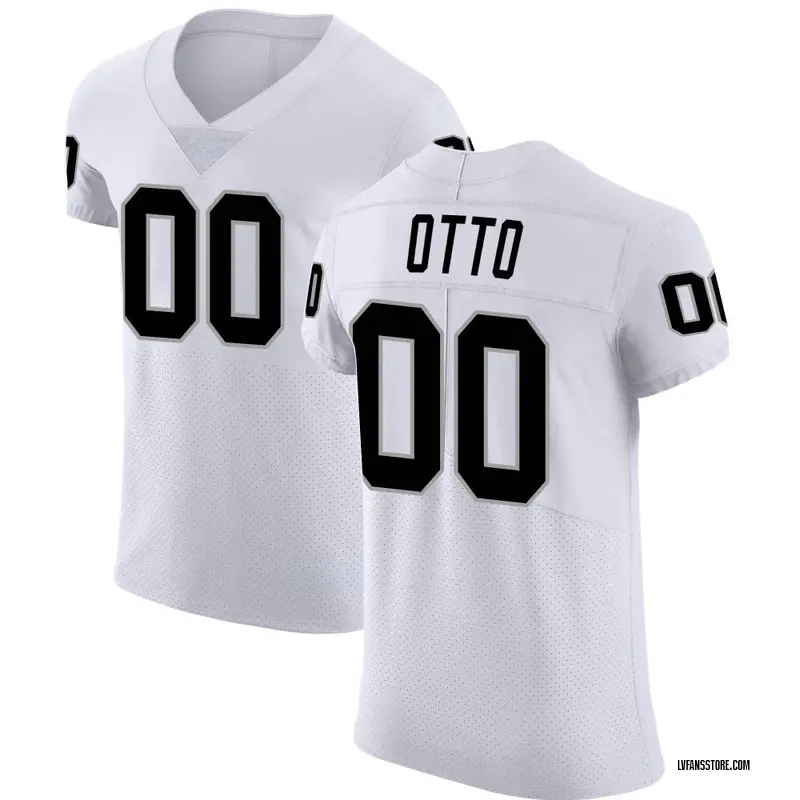 Men's White Elite Jim Otto Las Vegas Vapor Untouchable Jersey