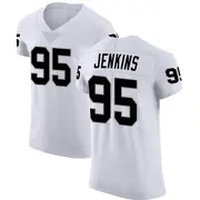 Men's White Elite John Jenkins Las Vegas Vapor Untouchable Jersey