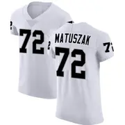 Men's White Elite John Matuszak Las Vegas Vapor Untouchable Jersey