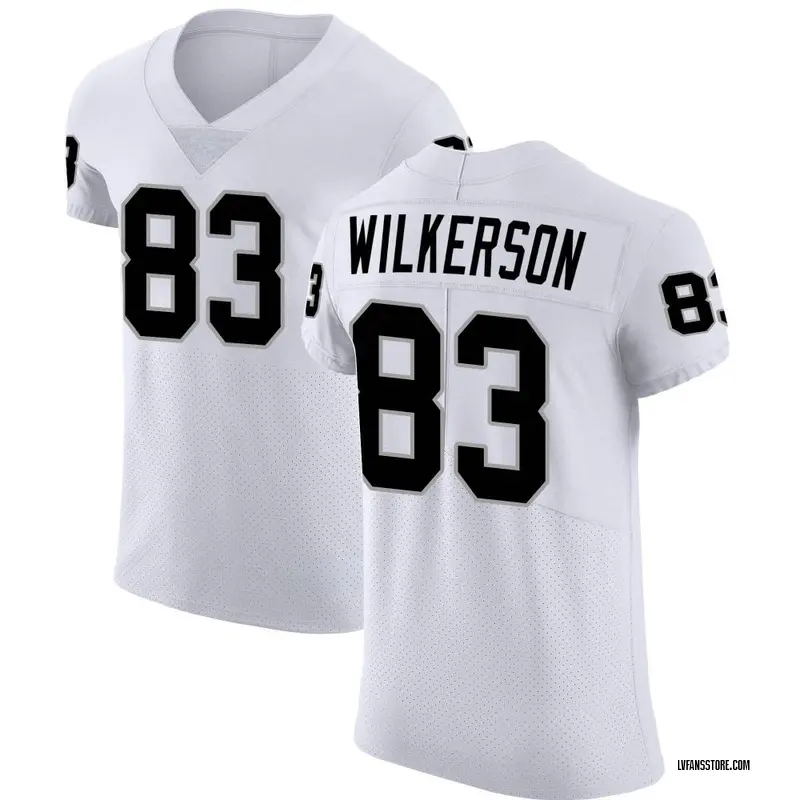 Men's White Elite Kristian Wilkerson Las Vegas Vapor Untouchable Jersey