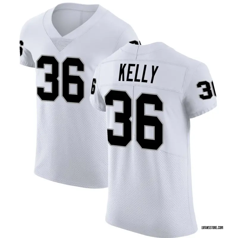 Men's White Elite Kyu Blu Kelly Las Vegas Vapor Untouchable Jersey