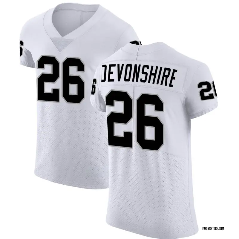 Men's White Elite M.J. Devonshire Las Vegas Vapor Untouchable Jersey