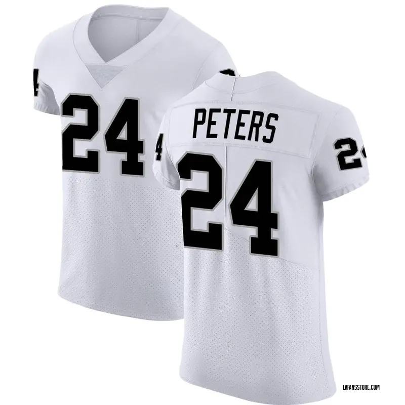 Men's White Elite Marcus Peters Las Vegas Vapor Untouchable Jersey