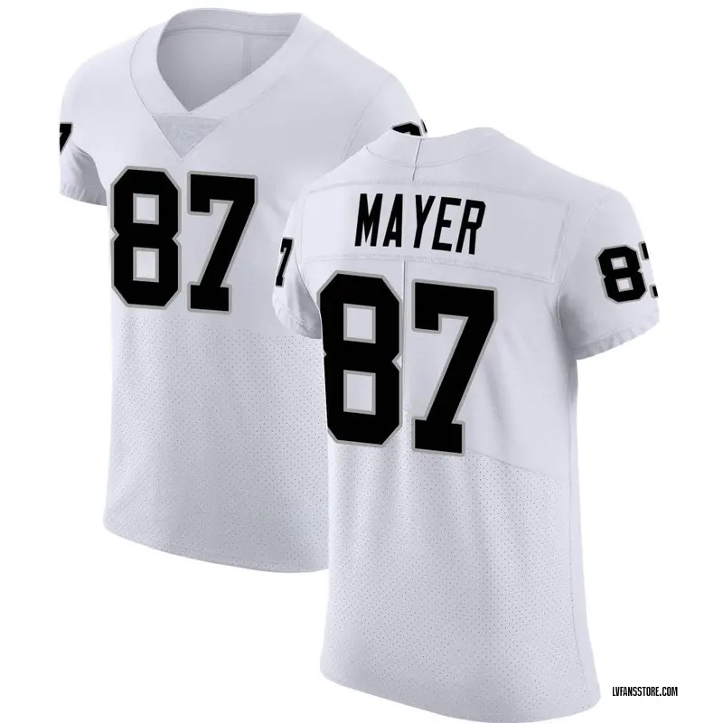 Men's White Elite Michael Mayer Las Vegas Vapor Untouchable Jersey