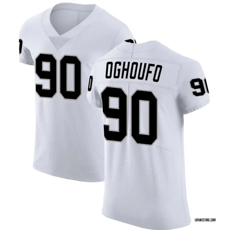 Men's White Elite Ovie Oghoufo Las Vegas Vapor Untouchable Jersey