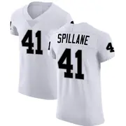 Men's White Elite Robert Spillane Las Vegas Vapor Untouchable Jersey